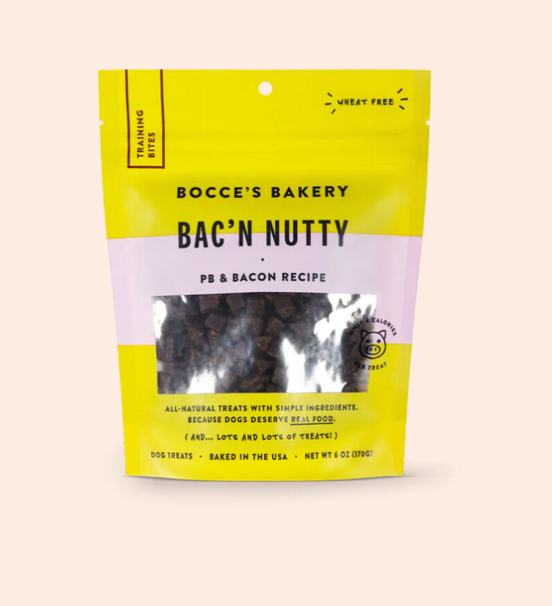 Bac’N Nutty Training Treats - BOCCE’S