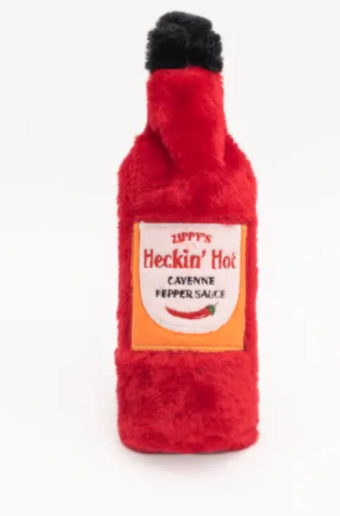 Heckin’ Hot Hot Sauce Bottle Toy - Crusherz