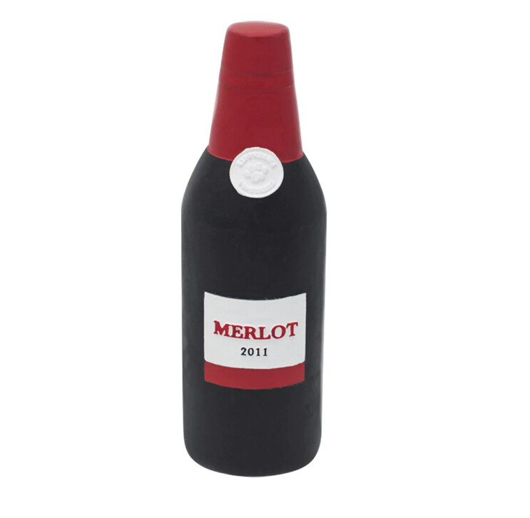 Latex Merlot Bottle