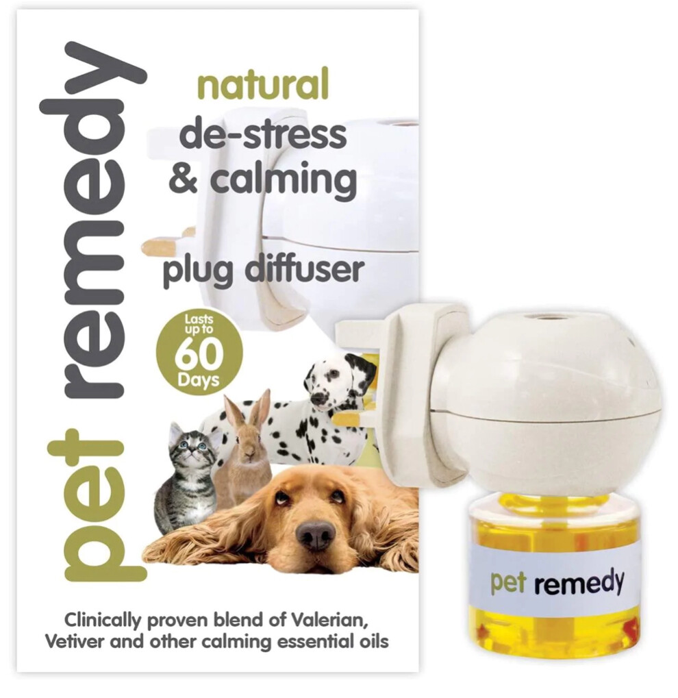 Pet Remedy Natural De-Stress & Calming Plug-In Diffuser