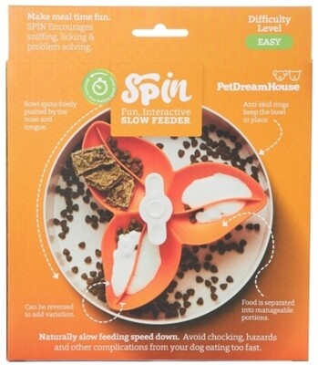 SPIN Interactive Slow Feeder ( Easy ) - Bougainvillea