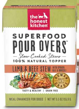 Superfood Pour Overs - Lamb & Beef Stew - Honest Kitchen