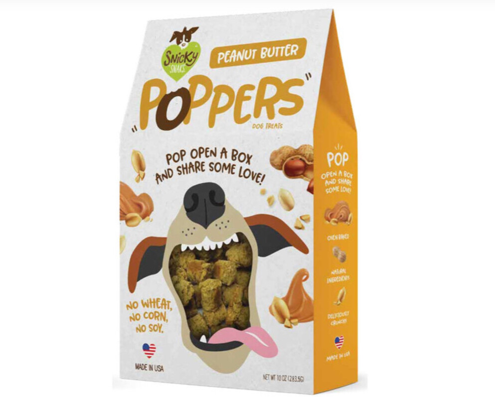 Poppers - Peanut Butter - Snicky Snaks