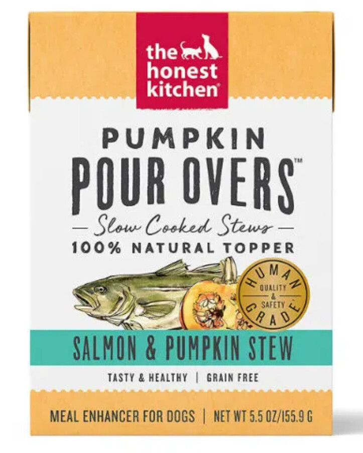 Pumpkin Pour Overs - Salmon & Pumpkin Stew - The Honest Kitchen