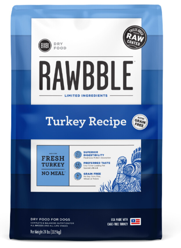 Rawbble Turkey Recipe - BIXBI