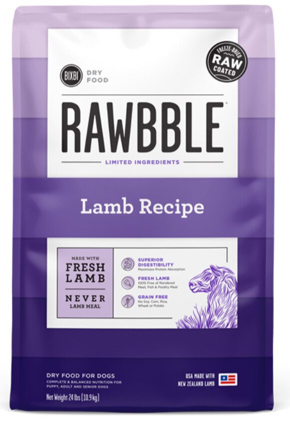 Rawbble Lamb Recipe - BIXBI