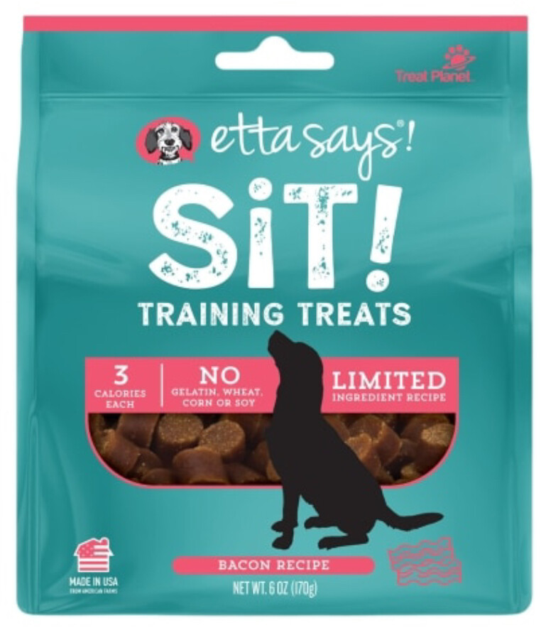 Sit! Bacon Training Treats - Etta Says