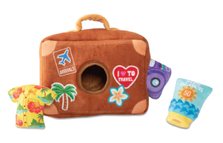 Vacation Bag Hide & Seek Plush Toy