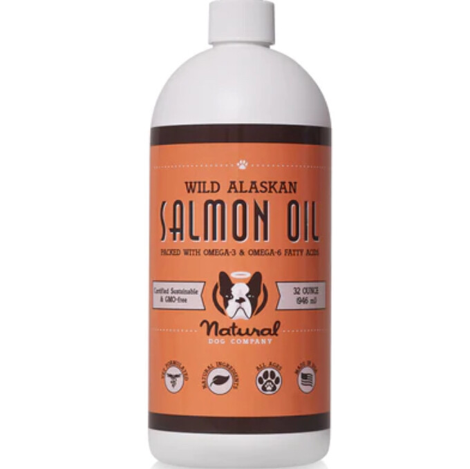 Wild Alaskan Salmon Oil - Natural Dog Company