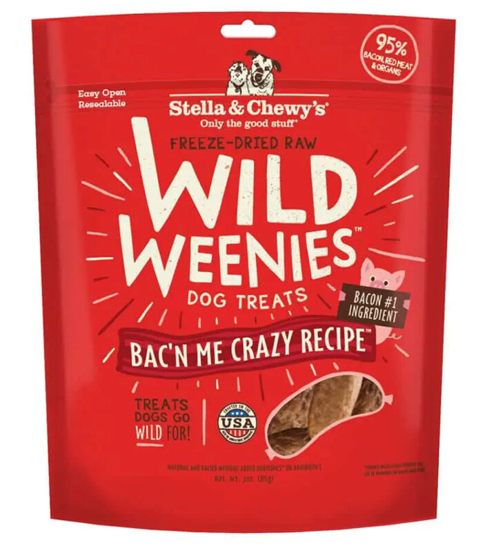 Wild Weenies - Bac’n Me Crazy - Stella & Chewy