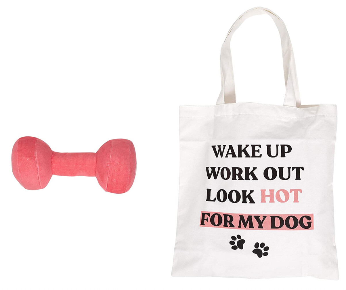 Workout Tote Bag & Toy Gift Set
