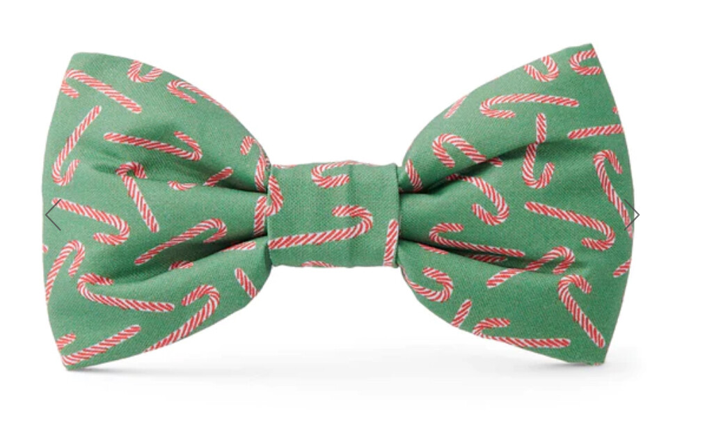 Candy Cane Bow Tie