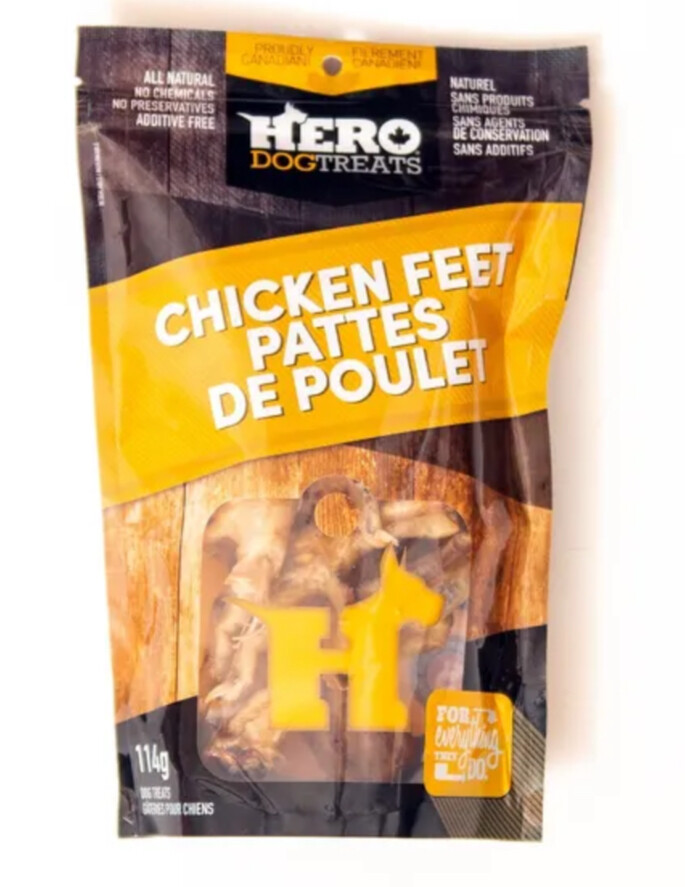 Chicken Feet - Hero Dog Treats