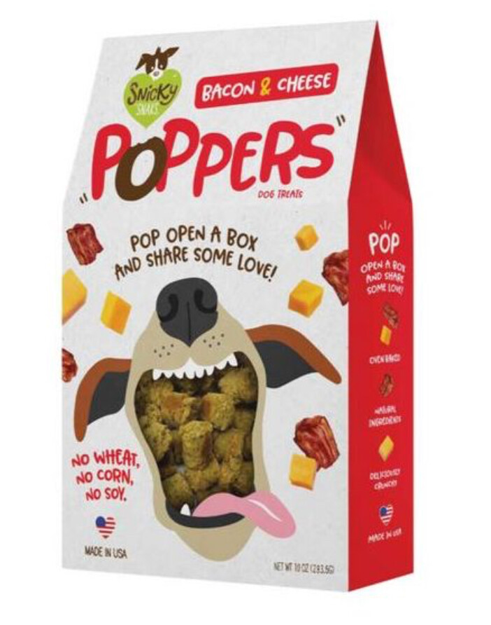 Poppers - Cheese & Bacon - Snicky Snaks