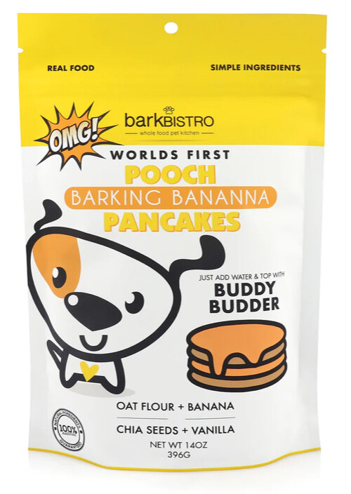 World's First Pooch Barking Banana Pancakes - barkBistro