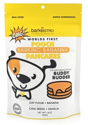 Barking Banana Pooch Pancakes