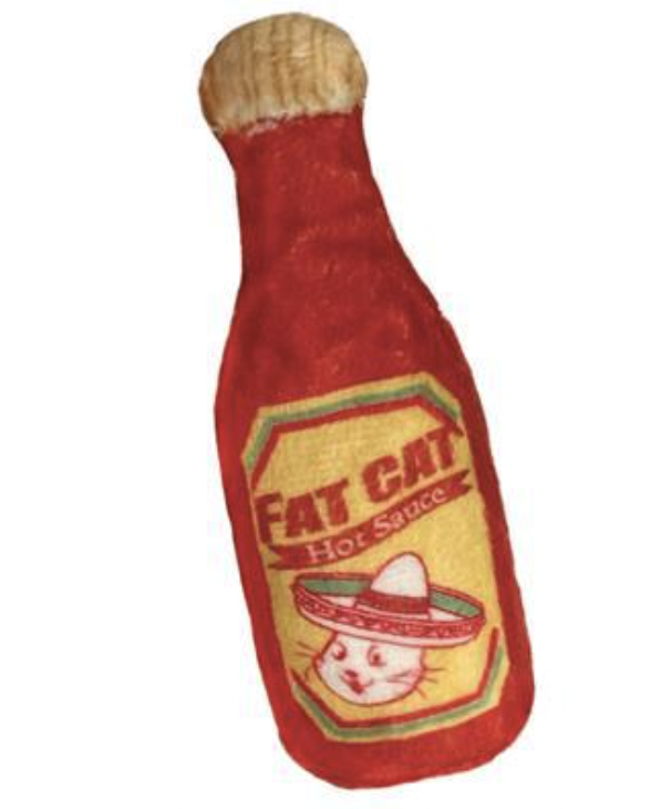 Fat Cat Hot Sauce Cat Toy