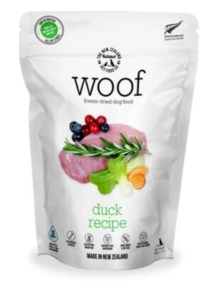 Duck Freeze Dried Dog Food - Woof 