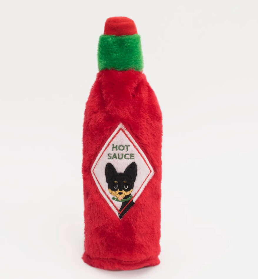 Pupbasco Hot Sauce Bottle Toy - Crusherz