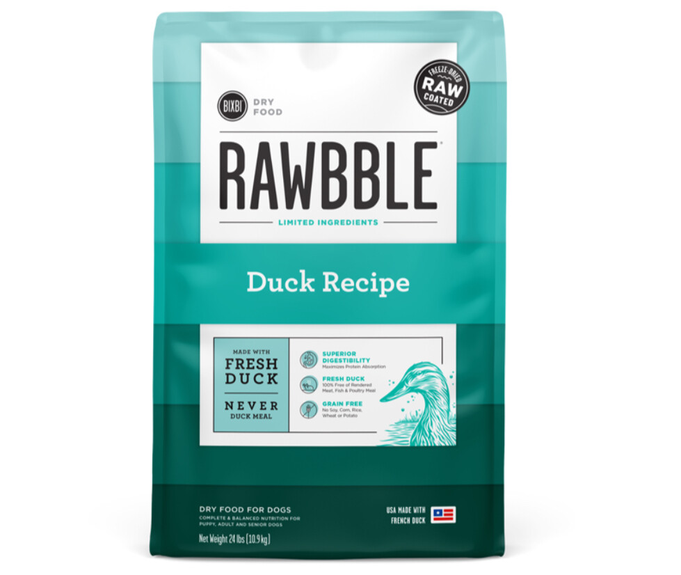 Rawbble Duck Recipe - BIXBI