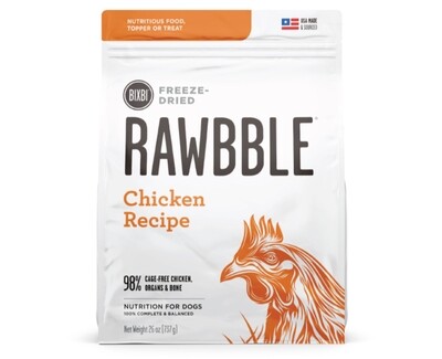 Rawbble Freeze Dried Chicken Recipe - BIXBI
