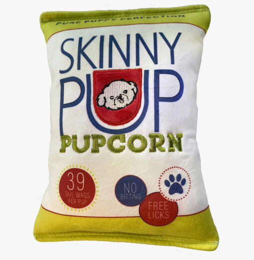 Skinny Pup Pupcorn Toy