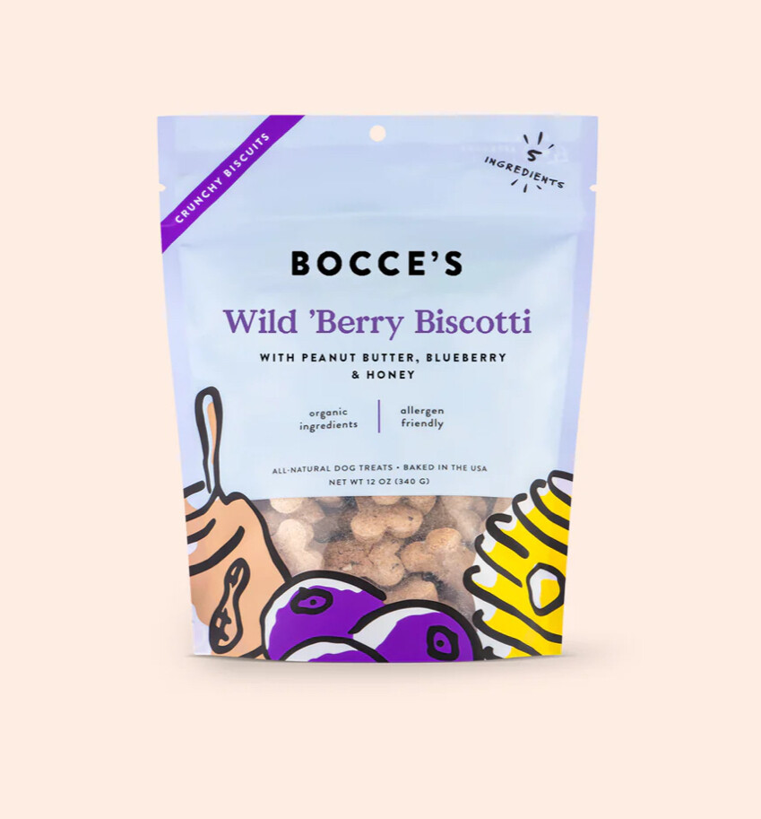 Small Batch Wild Berry Biscotti - BOCCE’S