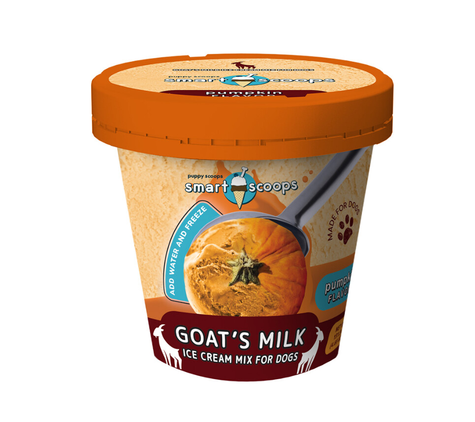 Smart Scoops Goats Milk Ice Cream Mix - Pumpkin