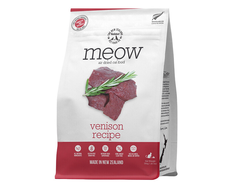 Venison Recipe Air Dried Cat Food