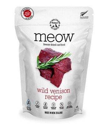 Wild Venison Freeze Dried Cat Food - Meow