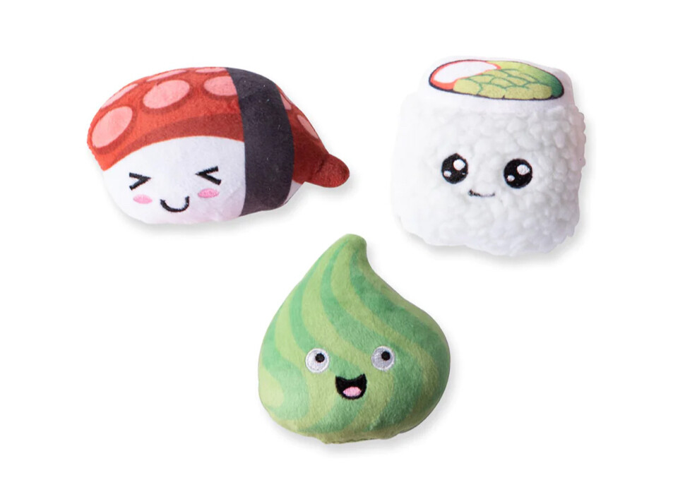 Sushi 3 Piece Toy Set
