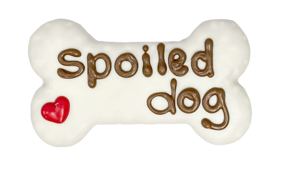 Spoiled Dog Bone Cookie