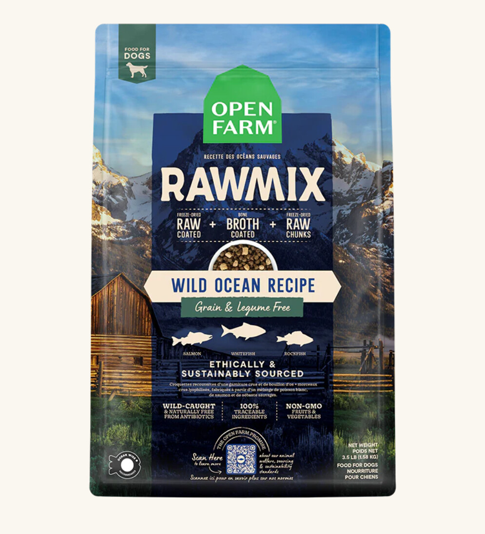 RawMix Grain Free Wild Ocean - Open Farm
