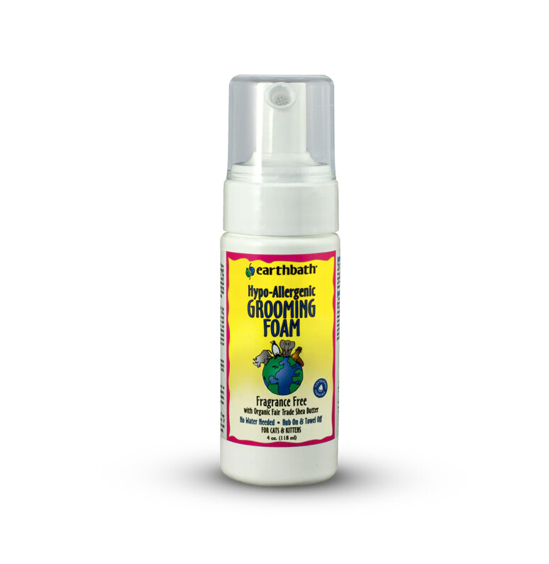 Grooming Foam for Cats - Earthbath