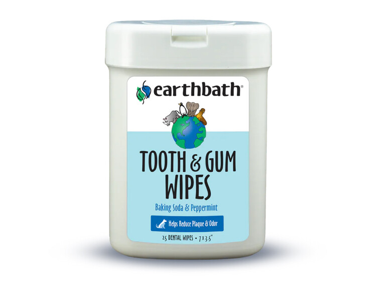 Tooth &amp; Gum Wipes - Earthbath