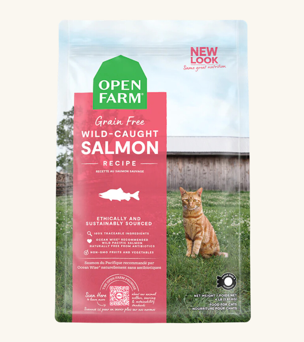 Wild Caught Salmon Cat Food - Open Farm