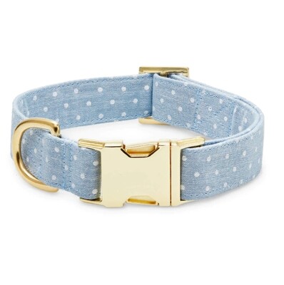 Blue w/White Dots Collar - FD