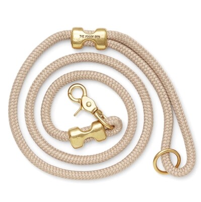 Latte Cream Rope Leash - FD