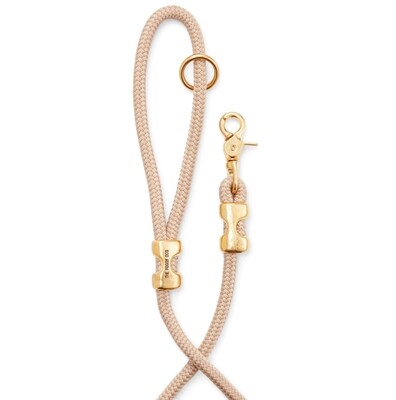Latte Cream Rope Leash - FD