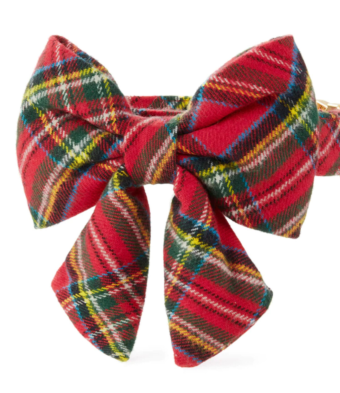 Tartan Plaid Long Bow Tie - FD