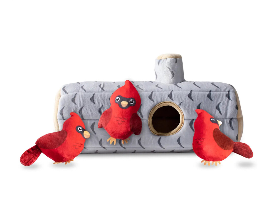 Cardinal &amp; Log - Hide &amp; Seek Toy