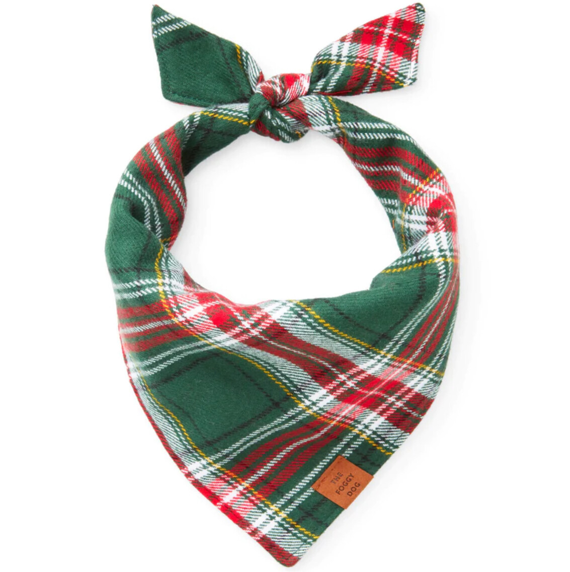 Holly Jolly Flannel Bandana - FD