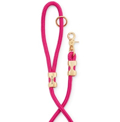 Hot Pink Rope Leash - FD