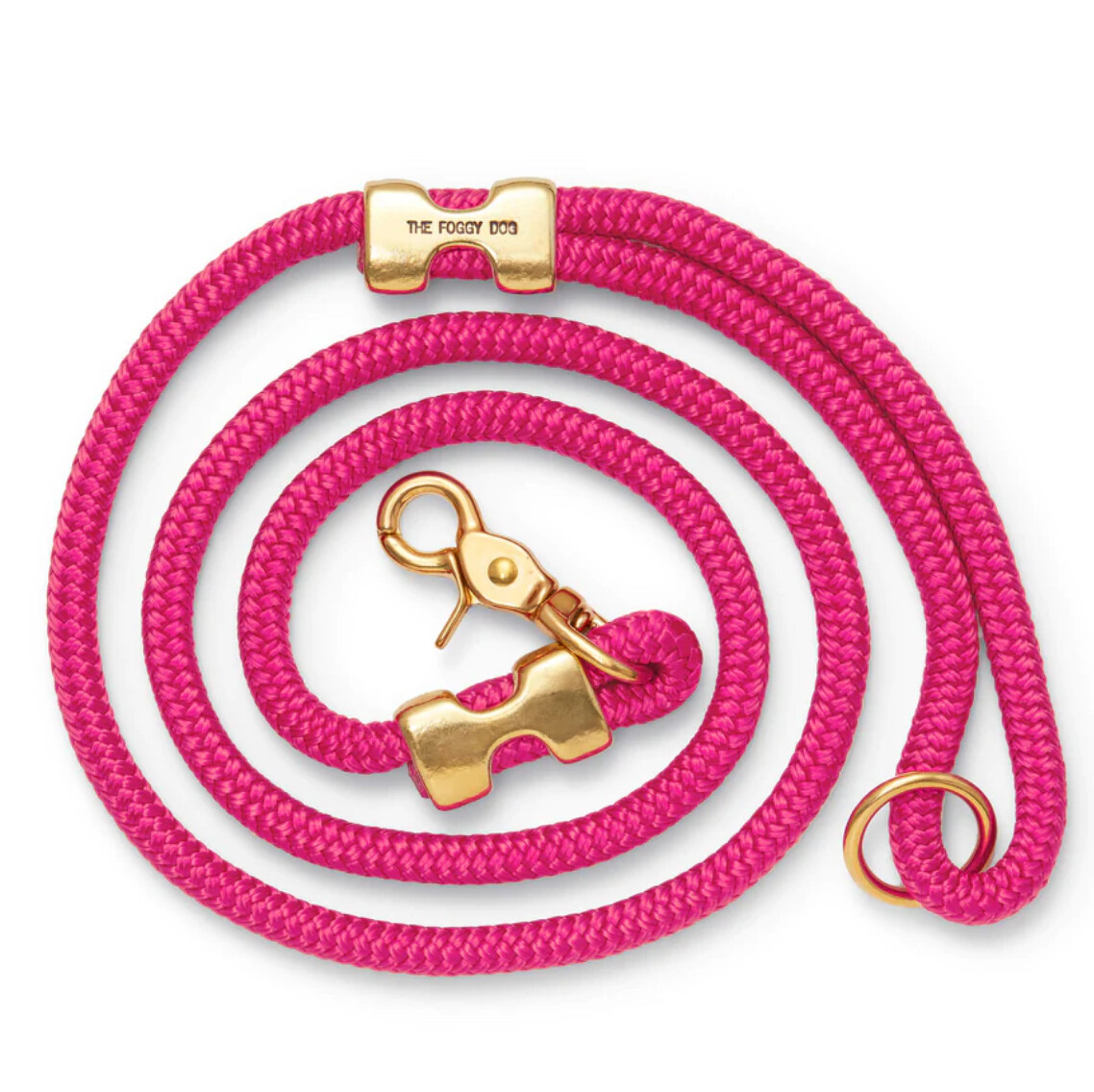 Hot Pink Rope Leash - FD