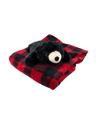 Plush Bear & Blanket Set