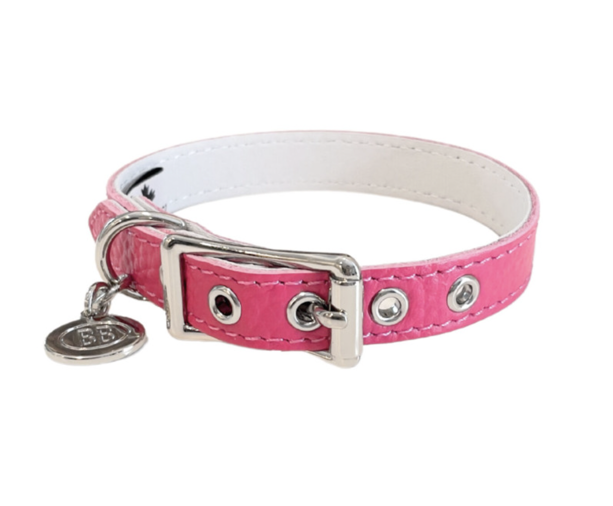 Buddy Belt Collar - Hot Pink