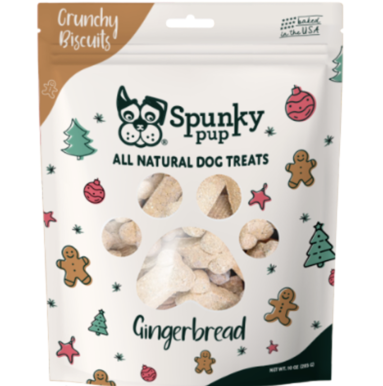 Gingerbread Dog Treats - Spunky Pup