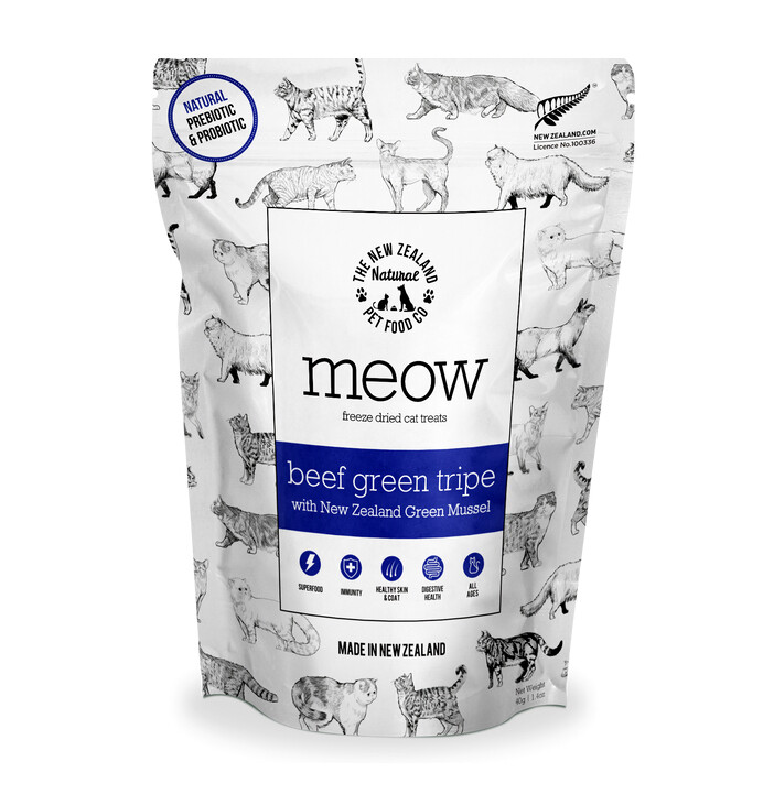 Beef Green Tripe Treats - Meow