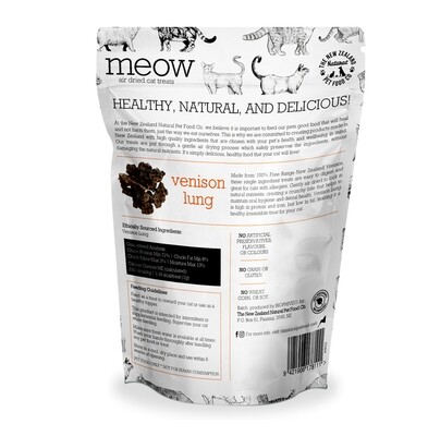 Venison Lung Treat - Meow