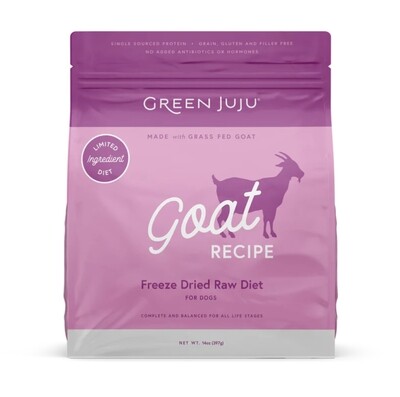 Goat Recipe Freeze Dried Raw Diet - Green Juju